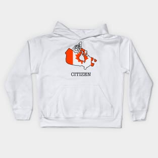 Canadian Citizen Kids Hoodie